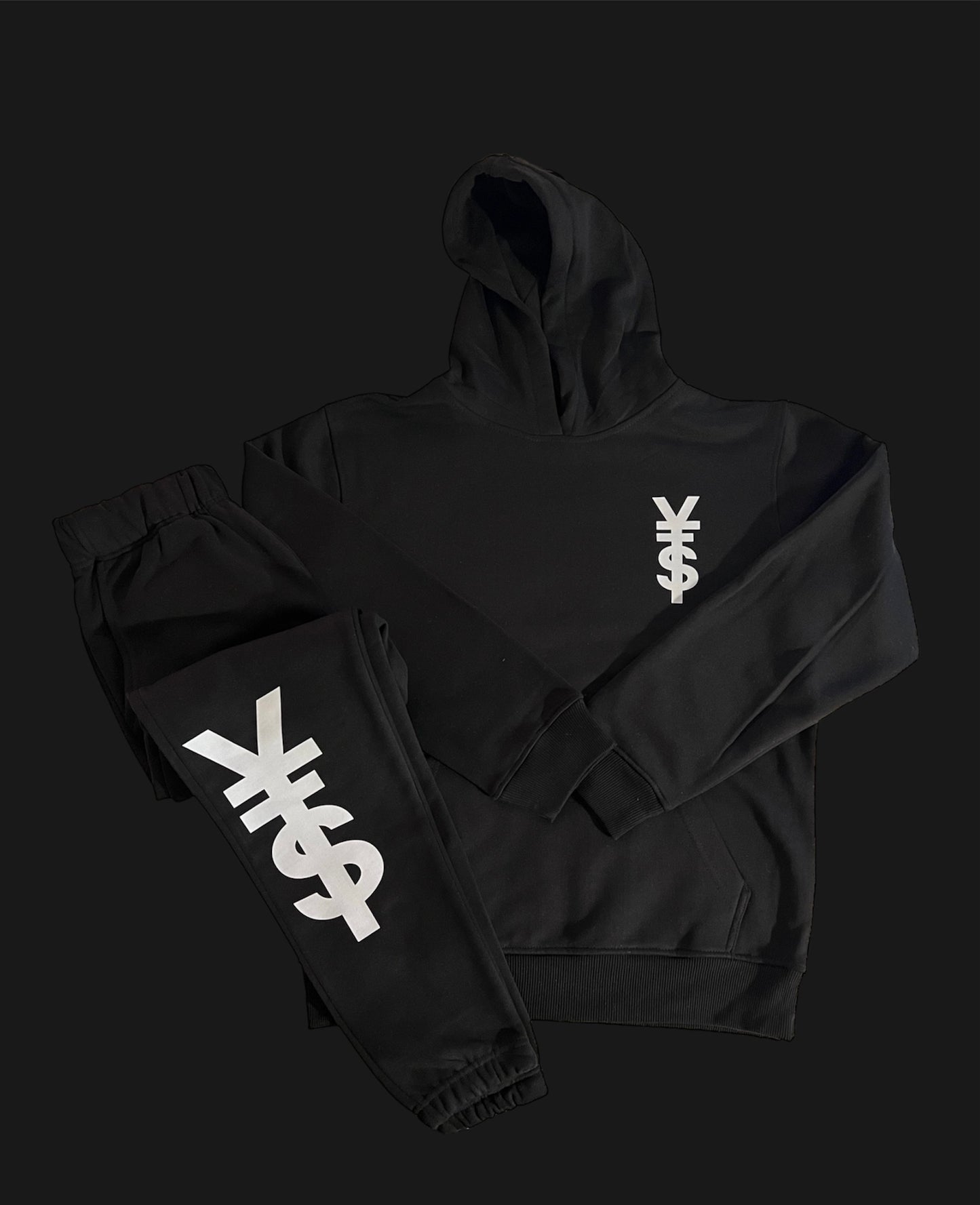 BLACK “YFS” PREMIUM SWEATSUIT