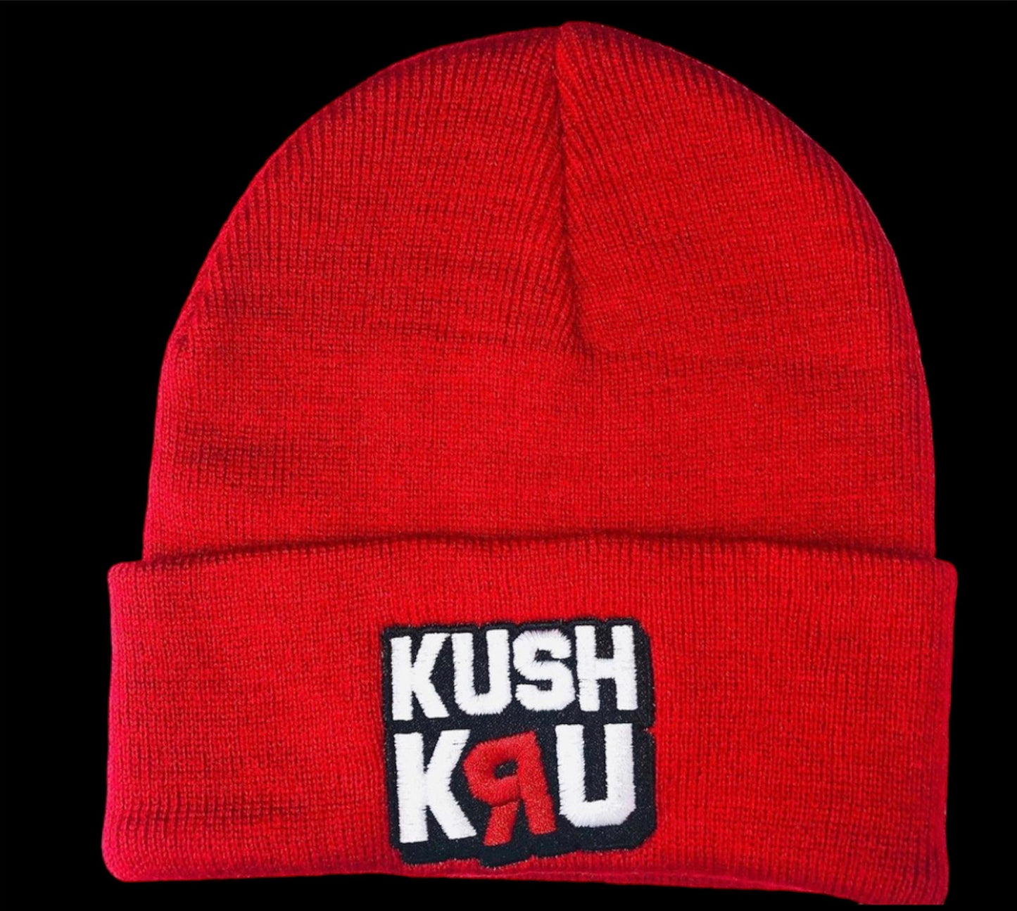 RED KUSH KRU BEANIE