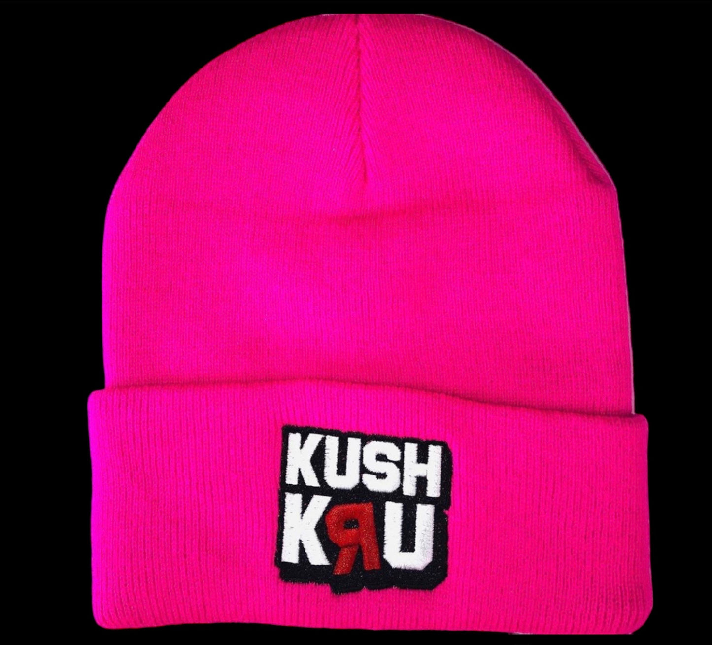 HOT PINK KUSH KRU BEANIE