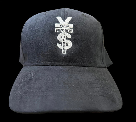 BLACK "YFS" SUEDE HAT