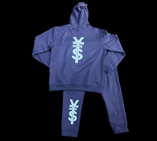 LAVENDER "YFS" HEAVYWEIGHT SWEATSUIT (UNISEX)